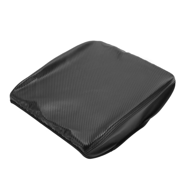 Cubierta de reposabrazos Unique Bargains para Dodge para Ram de cuero de microfibra en carbono negro
