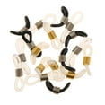 thumbnail image 2 of Pack of 18 Eyeglass Chain Ends, Adjustable Rubber Loop Ends Connectors for Eye Glasses Holder Chain, 2 of 7