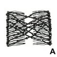 thumbnail image 4 of Lttoisl SSKFHGI Black Lazy Bun Hair Comb, Creative Changeable Elastic Hair Accessory, Fashionable All-Match Magic Styling Tool for Women, Secure Hold, 4 of 8