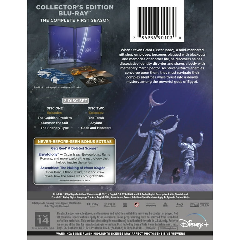 Disney's Moon Knight: Complete First Season Blu-ray Steelbook