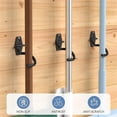 thumbnail image 5 of 6 Pack Metal Garage Hooks, Heavy Duty S Hooks Tool Hangers for Garage Wall, Shed, Garden Storage Organizer, 5 of 5
