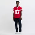 thumbnail image 6 of Men's Nike Nick Bosa Scarlet San Francisco 49ers  Vapor F.U.S.E. Elite Jersey, 6 of 7