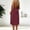 Wine, variant on HOMBOM Womens Summer Dresses Midi Solid Light Blue Backless Sleeveless Slip Dress for Ladies