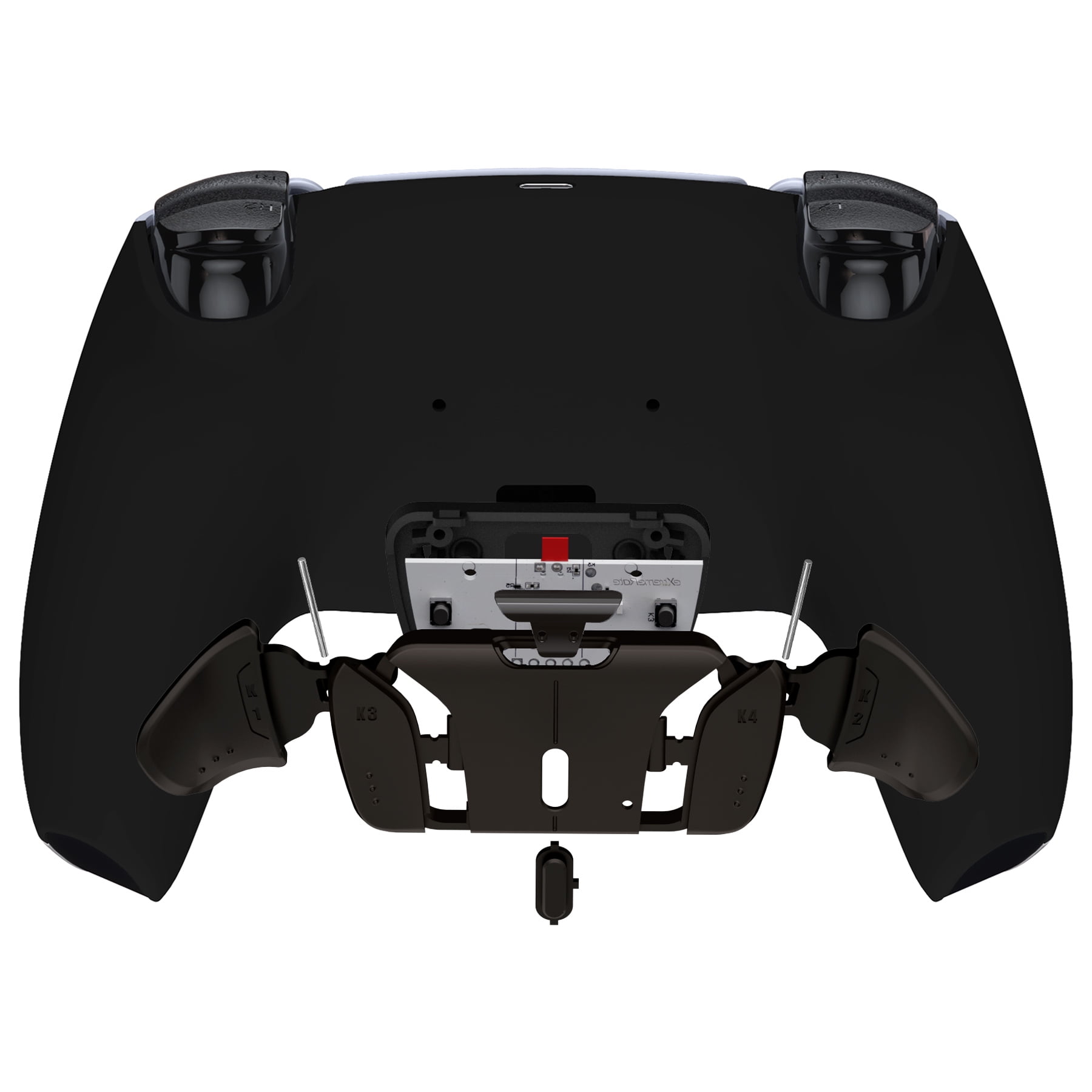 eXtremeRate Black Remap Kit Upgrade Board Back Shell 4 Back Buttons for PS5 Controller BDM 010/020
