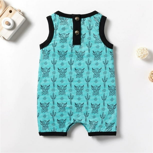Akiihool Baby Boy Summer Clothes Baby Boys Bodysuit Funny Romper