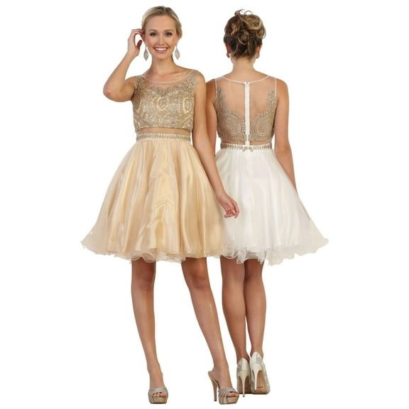 Semi Formal Short Party Dress & Plus Size