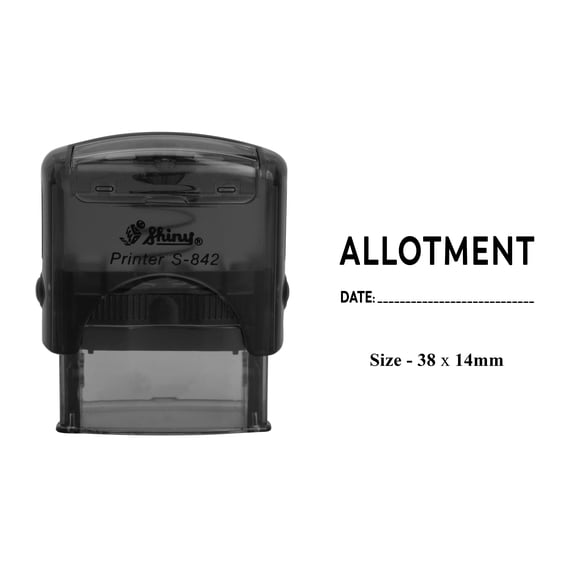 eloria Top Secret Text Self Inking Rubber Stamp Business Custom Stamp Office Stationery