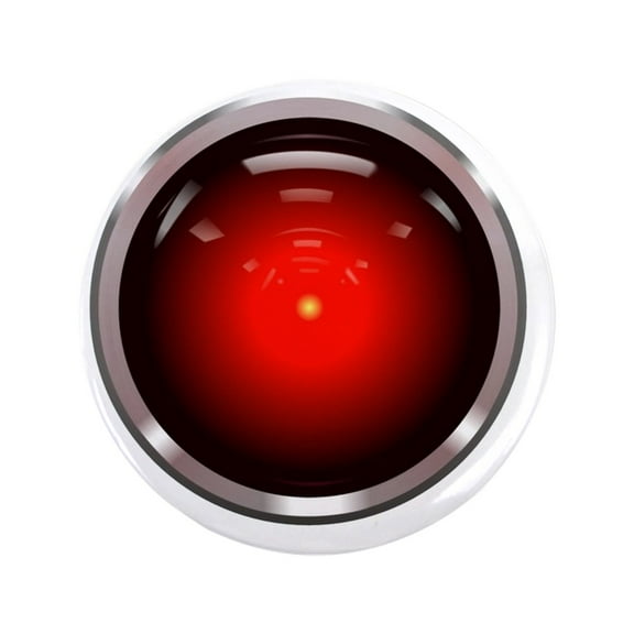 CafePress - HAL 9000 Eye 3.5 Button - 3.5" Button