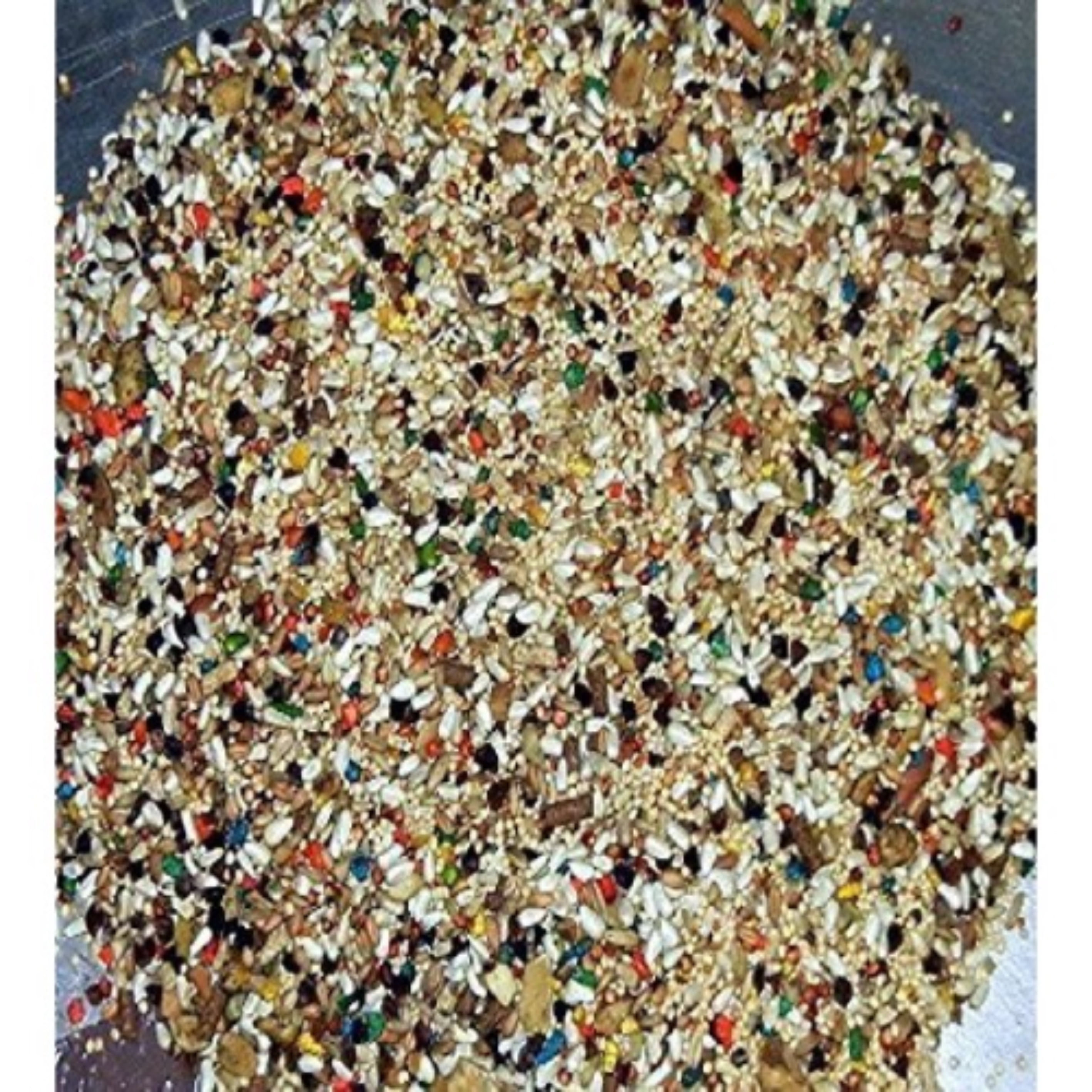 ABBA 1200 Small Hookbill Bird Food, No Sunflower Seed Mix for Lovebirds, Conures & Small Amazons, Vacuum-Packed Daily Diet, 5 lb