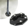 thumbnail image 5 of Motorcycle Foot Support Pad Aluminum Alloy | Anti-Slip Wide Base Pedal | Universal Kickstand for Motorcycles Bicycles | Corrosion Resistant | 7.4x5.8x1.4cm | 1 Pack, 5 of 6