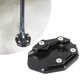 thumbnail image 5 of Almohadilla de soporte para pies de motocicleta de aleación de aluminio | Cojín de asiento antideslizante ampliado | Pedal universal para soporte lateral para motocicletas y bicicletas | Duradero y, 5 of 6