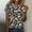 Multicolor C, variant on ATENAR T Shirts for Women Breathable Shirts Fashion Casual Tops Multicolor 3XL