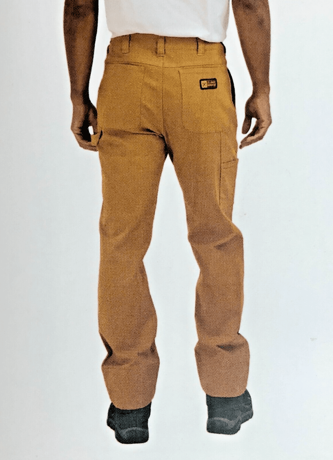 Colorado Clothing Men's Canvas Work Pants, Brown 38 x 32