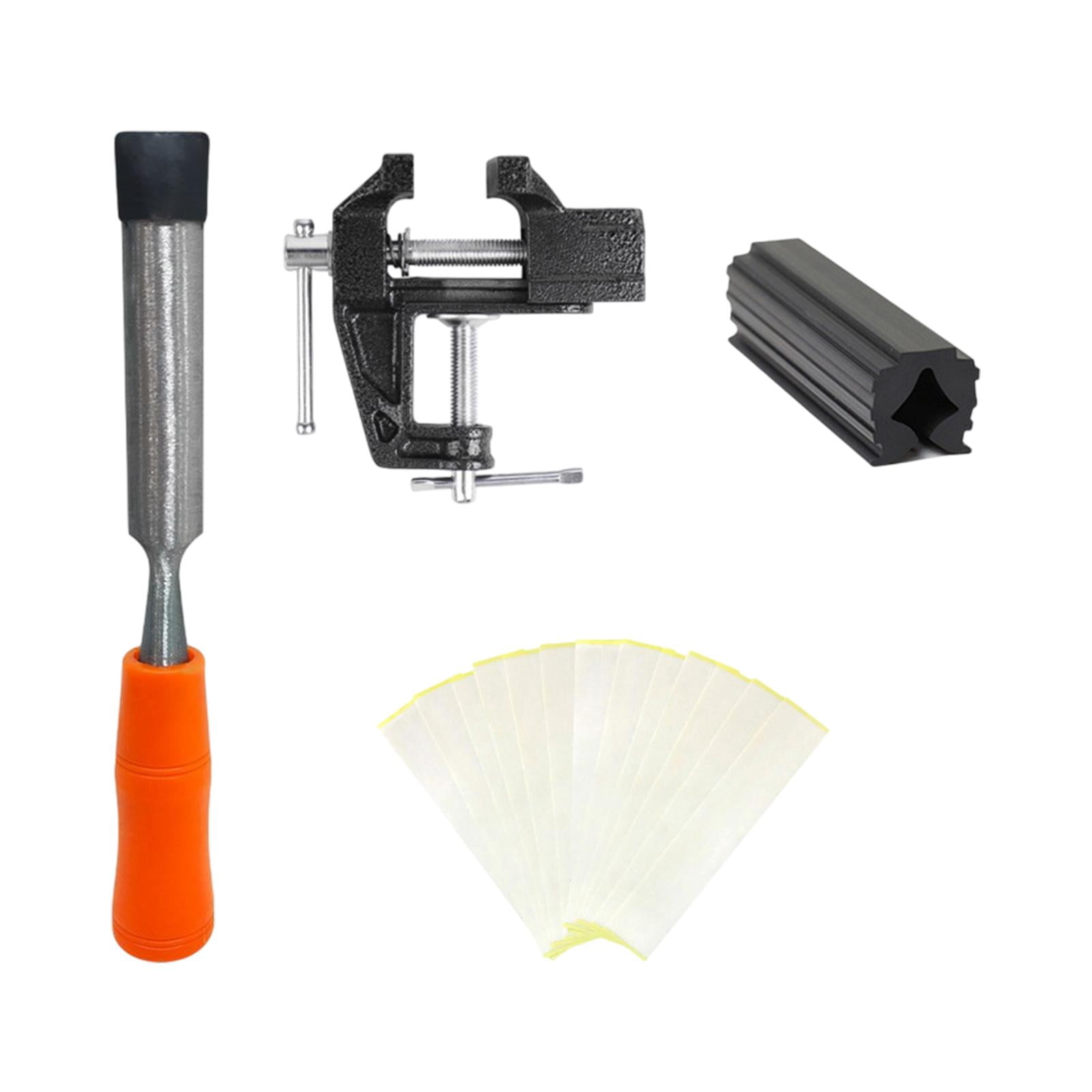 harayaa Golf Club Grip Vise Clamp Kit Gifts for Golf Enthusiast Replacement Professional Orange Remover