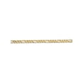 thumbnail image 2 of Gem & Harmony Concave 3mm Figaro Necklace 20 inches in 14K Yellow Gold for Men, 2 of 5