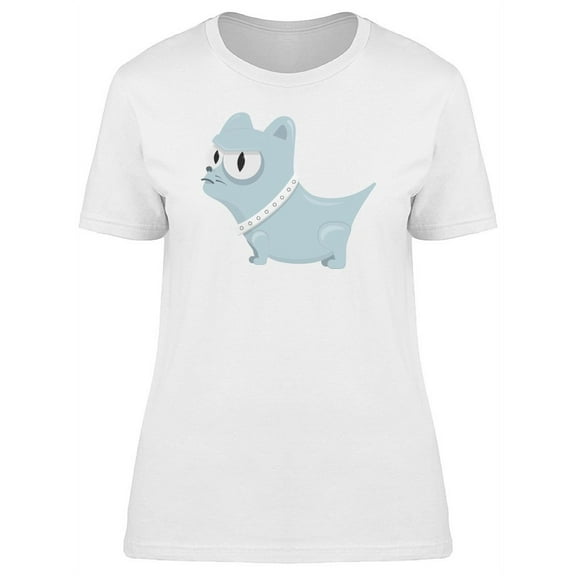 Cool Angry Kitten Cartoon T-Shirt Women -Image by Shutterstock, Female x-Large