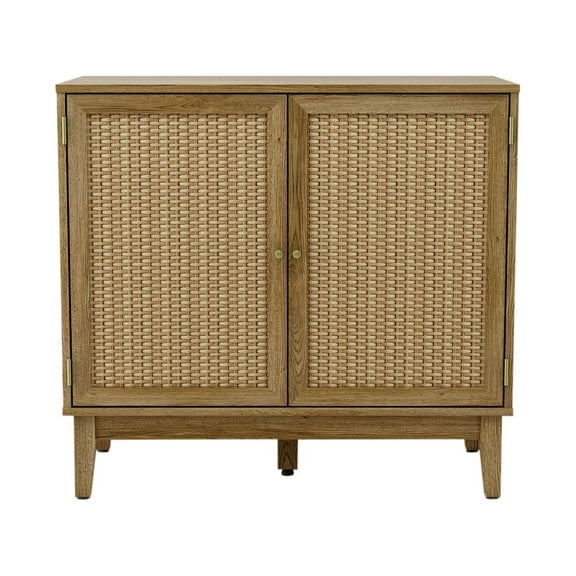Bodrum Decorative Display Storage 31"Tall 2 Door Accent Cabinet