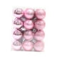 thumbnail image 2 of 24 bolas colgantes para árbol de Navidad, adornos decorativos para árbol de Navidad Rosa, 2 of 9