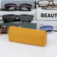 thumbnail image 6 of Linkidea Oversized Sunglasses Case, Large Frame Glasses Case for Sunglass, Eyeglasses Travel Bag Compatible with Persol Rectangle/Aviator RayBan Rectangular/Elliot Square (Yellow), 6 of 7