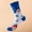 514_Blue, variant on Christmas Socks Women Festive Santa Bells Design Multi-Pack Novelty Socks Holiday Christmas Stockings