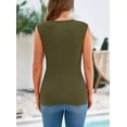 thumbnail image 2 of Remera PRETTYGARDEN de Punto Acanalado con Mangas Cortas M, 2 of 8