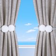 thumbnail image 4 of Cortina Hebilla 2 Piezas Creative Sin Golpes Perla (gris), 4 of 8