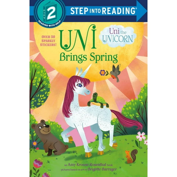 Step Into Reading Uni Brings Spring (Uni the Unicorn), (Paperback)