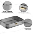 thumbnail image 3 of Organizador de maquillaje de gran capacidad con cajón apilable, organizador de cosméticos para el cuidado de la piel, organizador y almacenamiento de tocador de baño, organizador a prueba de polvo, 3 of 7