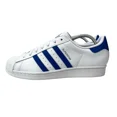 thumbnail image 3 of Ad-id-as Originals Superstar Cloud White Royal Blue Shoes IG9368 Men's Sz 7.5 - 13, 3 of 6
