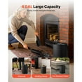 thumbnail image 4 of KFFKFF Metal Ash Bucket Set with Lid, Shovel, Broom, and Gloves, 4-Gallon Capacity for Fireplace, Fire Pits, Wood Stoves, Suitable for Indoor and Outdoor Use, 4 of 9