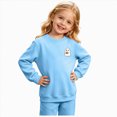 thumbnail image 5 of Toddler Girls Halloween Shirt for 3t 4t Long Sleeve Tops for Girls Funny Print Shirts Casual Cute Crewneck Tops Toddler Youth Girls Fall Winter Clothes Size 3-4 Years, 5 of 9