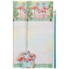 Cape Shore Flamingo Magnetic Memo Pad Gift Set One Size Pink