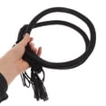 thumbnail image 4 of OULII 1Pack Mens Turban Head Wrap Black PU Muslim Headband For Versatile Design, 4 of 7