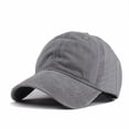 thumbnail image 2 of Baseball Hat Baseball Cap Adjustable Size for Running Workouts and Outdoor Activities All Seasons Party Hats, 2 of 2