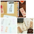 thumbnail image 5 of 1Set Wooden Stamps with Rubber Rectangle with Flower Pattern Flower Pattern 55x22x19mm 5pattern 1pc/pattern 5pcs/set, 5 of 8