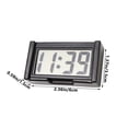 thumbnail image 3 of MORESEC Car Clock Screen Home Digital Display Car Clock Paste Electronic Mini Car Electronic Clock Car Accessories Deals of the Day Clearance Prime, Black, 3 of 6