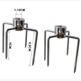 thumbnail image 3 of Advancent Juego de 2 herramientas de acero para barbacoa, para deliciosos tenedores. El orificio interior del tenedor es de 11,5 mm, compatible Estufas de camping, 3 of 6