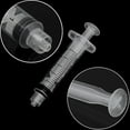 thumbnail image 2 of Visland 5Pcs 5ml Plastic Industrial Syringe without Needle Tips for Liquid Glue Oil Ink, 2 of 7