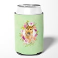 thumbnail image 2 of Carolines Treasures CK4307CC German Shepherd Design2 Green Flowers Can or Bottle Hugger Can Hugger multicolor, 2 of 5