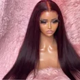 thumbnail image 5 of Peluca frontal de encaje negra para mujer, recta, 13 x 4, 13 x 6, peluca frontal de encaje transparente Hd, productos nuevos africanos, stock disponible, envío, 5 of 5