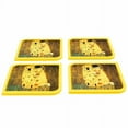 thumbnail image 2 of Modgy Gustov Klimt The Kiss Silicone Cocktail / Drink Coasters - Set of 4, 2 of 6