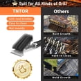 thumbnail image 3 of Cepillo para parrilla Inscape Data con mango ajustable de 45 cm, limpiador para BBQ, 3 of 9