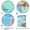 thumbnail image 3 of Designart "At Antibes French Seaside wall art III" Nautical & Beach Canvas Art Print, 3 of 5