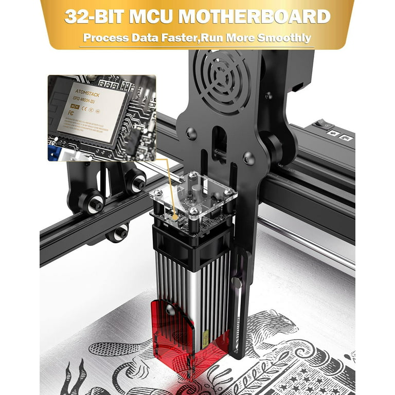 ATOMSTACK P7 30W Laser Engraver Desktop DIY Engraving Cutting