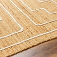 thumbnail image 6 of Hauteloom Kees Jute Living Room, Bedroom Area Rug - Ivory, Beige - 2' x 3', 6 of 6