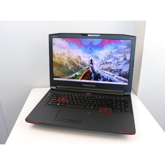 Pre-Owned Acer Predator 17 G9-793 Gaming Laptop Intel Core i7-7700HQ, 8GB GeForce GTX 1070, 17.3" Full HD G-SYNC, 16GB DDR4, 1TB SSD, 1TB HDD, Windows 11