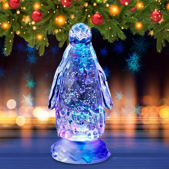AYktou Christmas Decorations,Christmas Gifts,Crystal Lights 10 Colors Gradient Batteries LED Ambient Lights For Bedroom Living Room Party Dinner Decor Lights (200ml) Decorative Lights