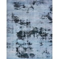 thumbnail image 1 of Ahgly Company Indoor Rectangle Abstract Blue Persian Area Rugs, 7' x 10', 1 of 6