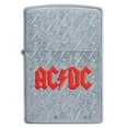thumbnail image 6 of Zippo AC/DC Logo Street Chrome Pocket Lighter, One Size, 6 of 7