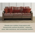 thumbnail image 3 of Stripe Brick Deep Seating Cushion Set, 3 of 8